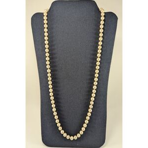 Vintage Off White Pearls 28 inch